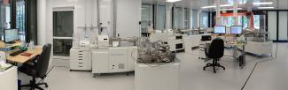 panoramic view of the PCIGR lab